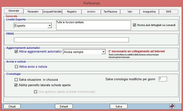 H2O professional - software di gestione del laboratorio galenico di farmacia - v5