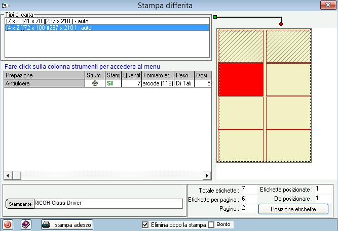H2O professional - software di gestione del laboratorio galenico di farmacia - q5